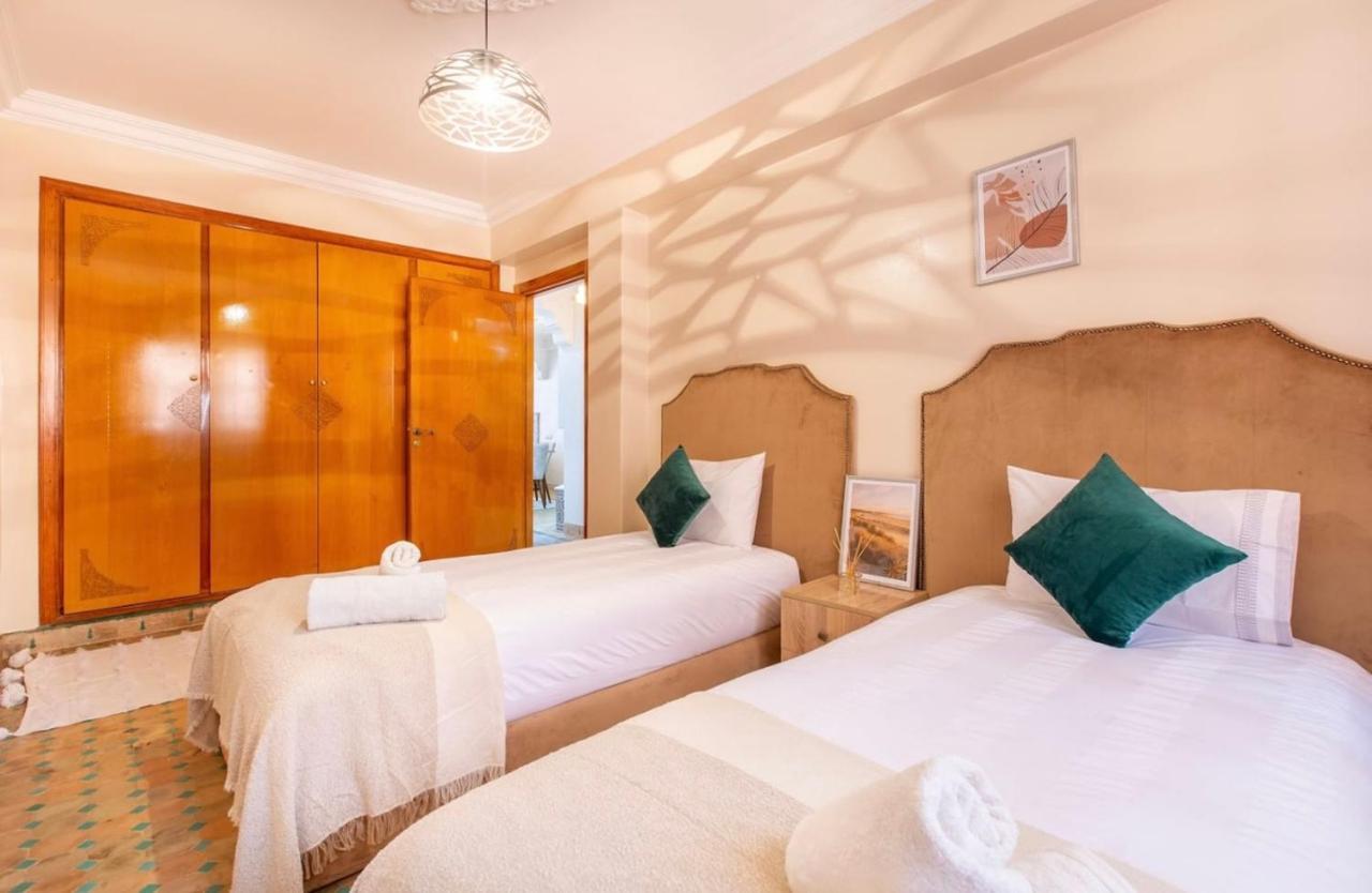 Luxury Appartement Gueliz Center Marrakesh Buitenkant foto