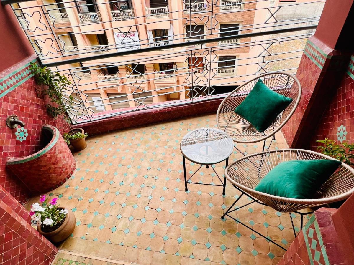 Luxury Appartement Gueliz Center Marrakesh Buitenkant foto