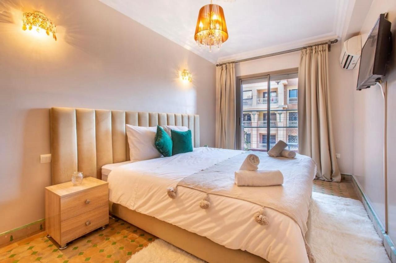 Luxury Appartement Gueliz Center Marrakesh Buitenkant foto