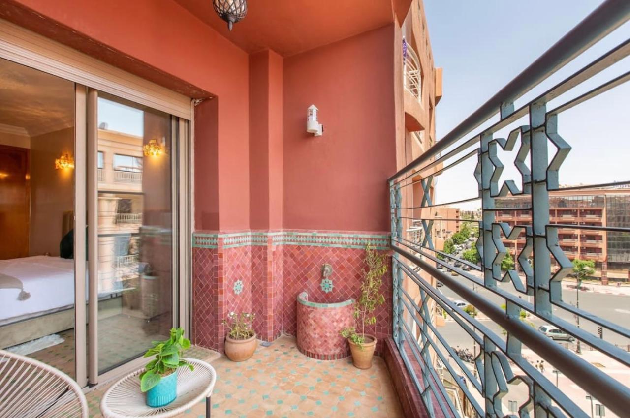 Luxury Appartement Gueliz Center Marrakesh Buitenkant foto